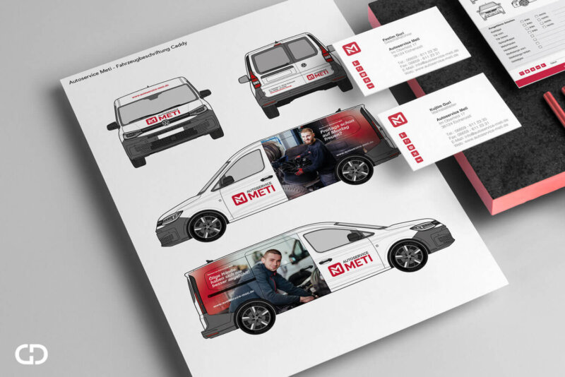 Goldwerk-AutoserviceMeti-Fahrzeugbeschriftung