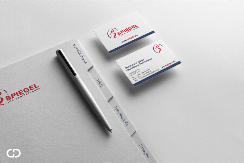 Goldwerk-SanitätshausSpiegel-Branding