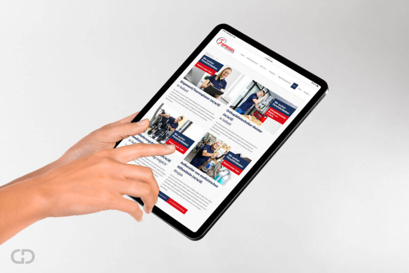 Goldwerk-SanitätshausSpiegel-JobsWebseite